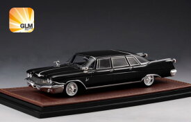 ミニカー　1962　インペリアル　クラウン　ギア　リムジン　黒色　1/43　GLM　Imperial Crown Ghia Limousine Black 1962【予約商品】