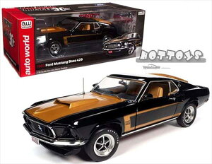 ~jJ[@1/18@1969@}X^O@BOSS@429@/F@tH[hE}X^O@AUTOWORLD 1969 Ford Mustang Boss 429 y\񏤕iz
