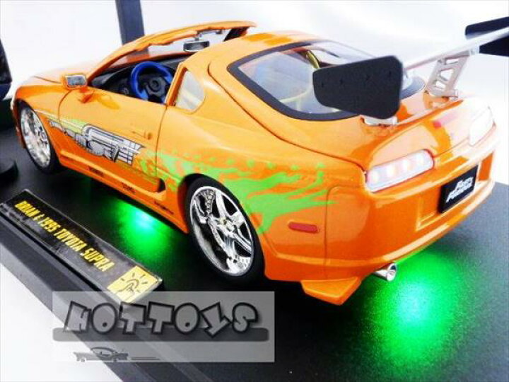 楽天市場】ワイルドスピード ミニカー 1/18 スープラ ブライアンの 