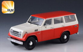 ミニカー　1/43　トヨタ　ランクル　FJ55　1979　赤色/白色　GLM　ランドクルーザー　ランクル　【予約商品】ランクルミニカー