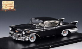 ミニカー　1/43　1957　キャデラック　エルドラド　黒色　GLM　Cadillac Eldorado 1957【予約商品】