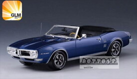 ミニカー　1/43　1968　ポンティアック　ファイヤーバード　コンバーチブル　オープン仕様　青色　GLM　Pontiac Firebird 400 Convertible 1968　予約商品