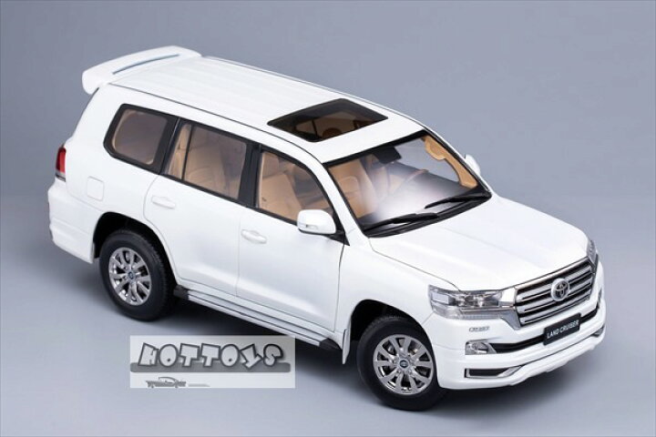 楽天市場】ミニカー 1/18 トヨタ ランドクルーザー ランクル 白色 2020 