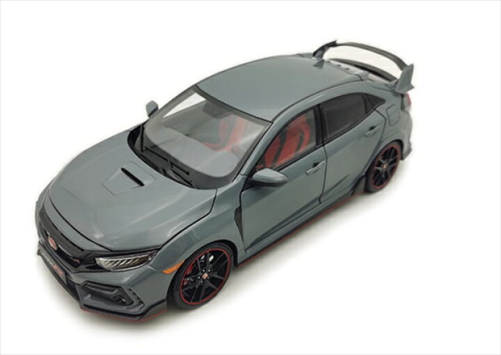 楽天市場】ミニカー 1/18 ホンダ・シビック タイプR FK8 グレー色 LCD 