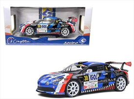 ミニカー　1/18　 ルノー　アルピーヌ　青白赤黒　Alpine A110 RGT Rally【予約商品】