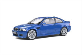ミニカー　1/18　 BMW M3 E46　青色　限定品　Solido　BMW - 3-SERIES M3 E46 2000【予約商品】