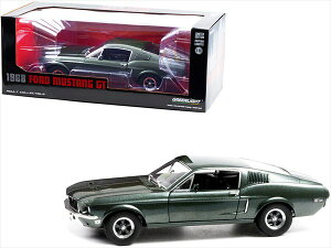 ~jJ[@1/18@GREENLIGHT1968@tH[hE}X^O@΁@1968 Ford Mustang GT Fastbacky\񏤕iz
