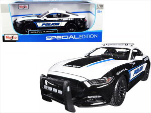 ~jJ[@1/18@maisto2015@tH[hE}X^O@GT@pgJ[@@2015 Ford Mustang GT Police y\񏤕iz