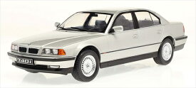 ミニカー　1/18　BMW 740i E38 1.series 1994 　シルバー色　KKS　限定品【予約商品】