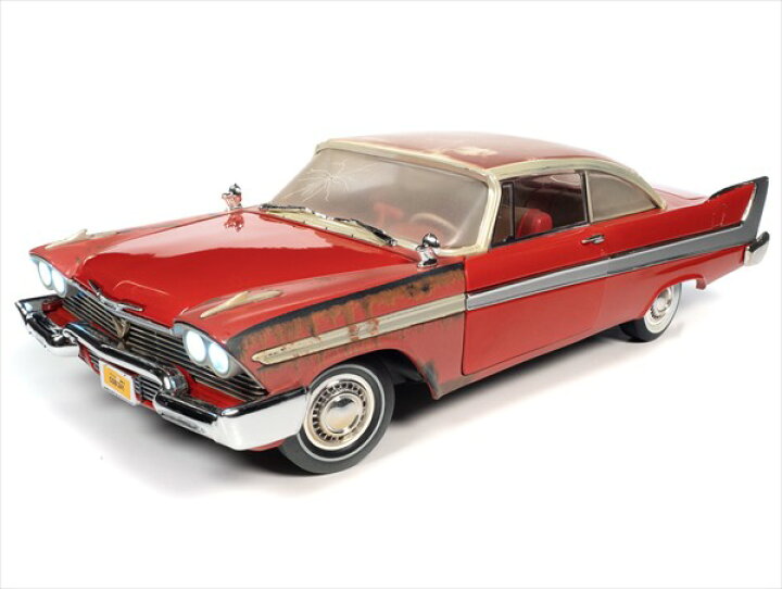 人気海外一番 1 18 Autoworld 映画 クリスティーン 1958 プリムス フューリー For Sale 汚れメーキャップ仕様 Newschoolhistories Org