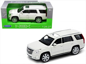 ミニカー　1/27　WELLY☆ 2017　キャデラック・エスカレード　白　2017 Cadillac ESCALADE【予約商品】