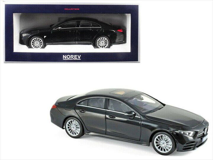 楽天市場】ミニカー メルセデスベンツ 2018 CLS クーペ 黒 1/18 NOREV 