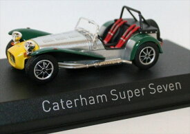 ミニカー 　1/43　1983　ケーターハム　スーパーセブン　銀/緑色　Caterham Super Seven 1983【予約商品】