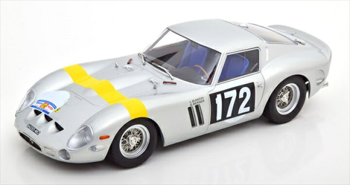 楽天市場】ミニカー 1/18 フェラーリ ミニカー フェラーリ 250GTO 銀 