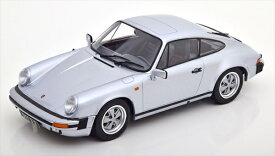 ミニカー　KKSCALE　1/18　ポルシェ　911　クーペ　1988　銀色　 Porsche 3.2 　 911 1988【予約商品】