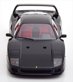 ミニカー　1/18　フェラーリ　F40　1990　黒色　KKSCALE　Ferrari F40 Lightweight 1990【予約商品】
