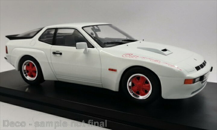楽天市場】ミニカー 1/18 1981 ポルシェ 924 カレラ GT 白色 Porsche  