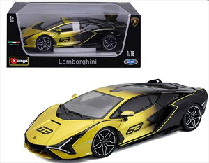 �~�j�J�[�@1/18�@�����{���M�[�j�@�V�A���@FPK37 Hybrid #63�@��/���F�@�@���ʌ��胂�f���ILamborghini Sian FPK37 Hybrid #63�@�u���S�y�\�񏤕i�z