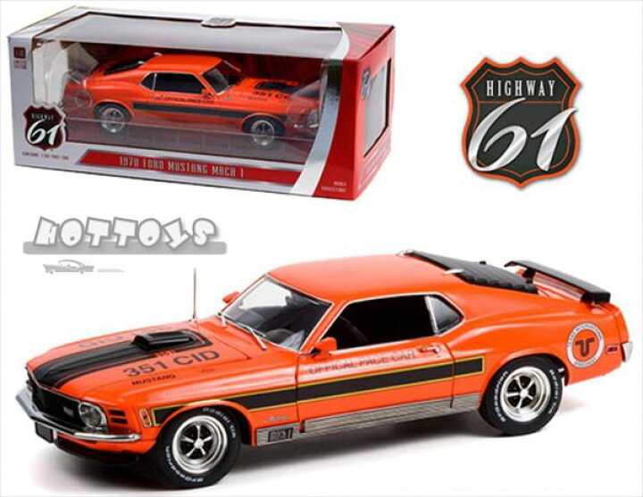 楽天市場】ミニカー 1/18 1970 マスタング マッハ1 「テキサス 