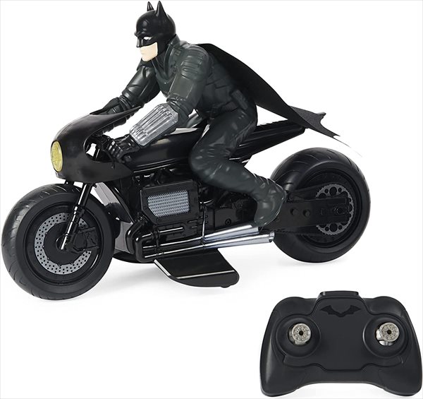 【ラジコンカー】2022　THE BATMAN-ザ・バットマン　バットサイクル　バットモービル　LED点灯ギミック付き！【予約商品】 |  HOTTOYS　ホットトイズ
