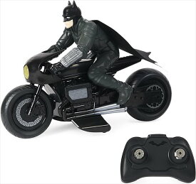 【ラジコンカー】2022　THE BATMAN-ザ・バットマン　バットサイクル　バットモービル　LED点灯ギミック付き！【予約商品】