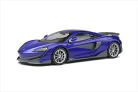 ミニカー　1/18　マクラーレン　600LT　紫色　Solido　特別限定モデル！McLAREN - 600LT 2018 【予約商品】