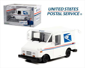 ミニカー　1/18　アメリカ　郵便配達車　USA USPS　デリバリートラック　白色　United States Postal Service (USPS) 　GREENLIGHT　予約商品
