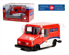 ミニカー　1/18　カナダ　郵便配達車　USA USPS　デリバリートラック　赤色　Canada Post Long-Life Postal Delivery Vehicle (LLV)　GREENLIGHT　予約商品