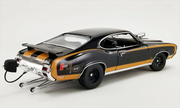 楽天市場】ミニカー 1/18 ACME 1972 オールズモビル 442 黒色 1972 