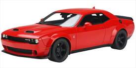 ミニカー　1/18　GTSprit☆2021 ダッジ・チャレンジャー　SRT　赤【限定予約商品】