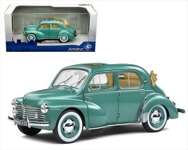 ミニカー　1/18　1951　ルノー　緑色　 Renault 4CV Convertible【予約商品】