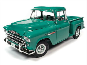 ~jJ[@1/18@AUTOWORLD1957@VFr[@3100@XebvTCh@sbNAbvgbN@ΐF@ 1957 Chevrolet Step Side Pickup 3100@y\񏤕iz