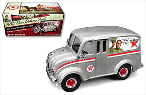 �~�j�J�[�@1/24�@AUTOWORLD�@1950�@Divco�@�f���o���[�g���b�N�@��F�@Texaco 1950 Divco Delivery Truck�@�\�񏤕i
