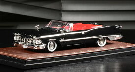 ミニカー　1/43　1959　インペリアル　黒色　GLM　1959 Imperial Crown Convertible【予約商品】