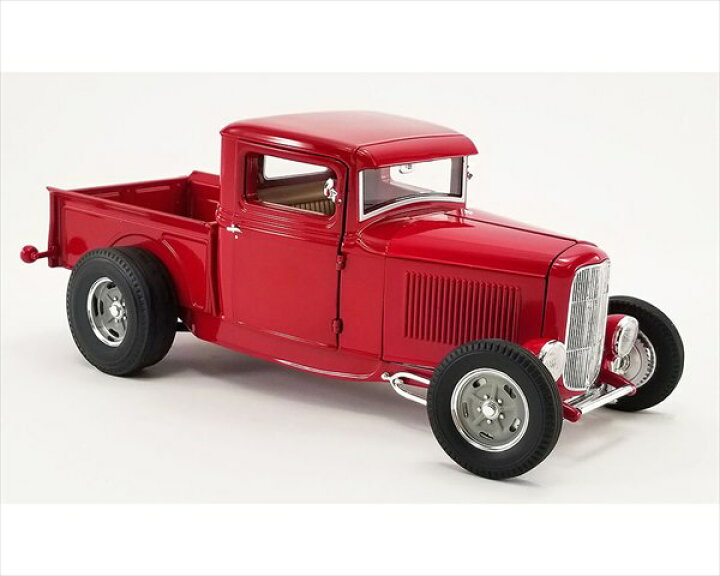 楽天市場】ミニカー 1/18 ACME トラック ホットロッド 赤 1932 Ford 