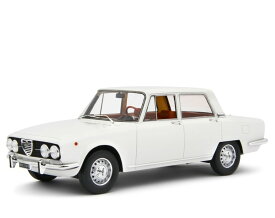 ミニカー　アルファロメオ　1971　ベルリーナ　2000　白色　1971　1/18　LRM　ALFA ROMEO 2000 BERLINA 1971　予約商品