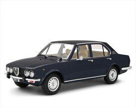 ミニカー　アルファロメオ　1975　アルフェッタ　紺色　1971　1/18　LRM　ALFA ROMEO ALFETTA 1.8 1975　予約商品