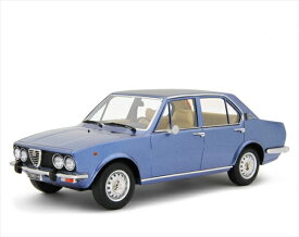 ミニカー　アルファロメオ　1975　アルフェッタ　ブルーメタリック色　1971　1/18　LRM　ALFA ROMEO ALFETTA 1.8 1975　予約商品