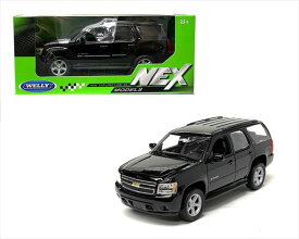 ミニカー　1/24　WELLY☆ 2008　シボレー・タホ　黒色　（ノーマル仕様）SUVミニカー　2008 Chevrolet Tahoe 【予約商品】