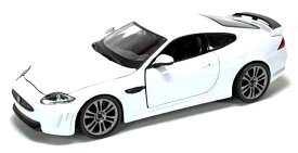 ミニカー　1/24　ブラゴ　ジャガー　XKクーペ　白色　Jaguar XKR-S【予約商品】