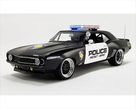 ミニカー　1/18　GMP　1969　シボレー・カマロ　ポリス　インターセプター　パトカー　白黒　1969 Chevrolet Camaro Street Fighter Police Interceptor　限定モデル予約商品