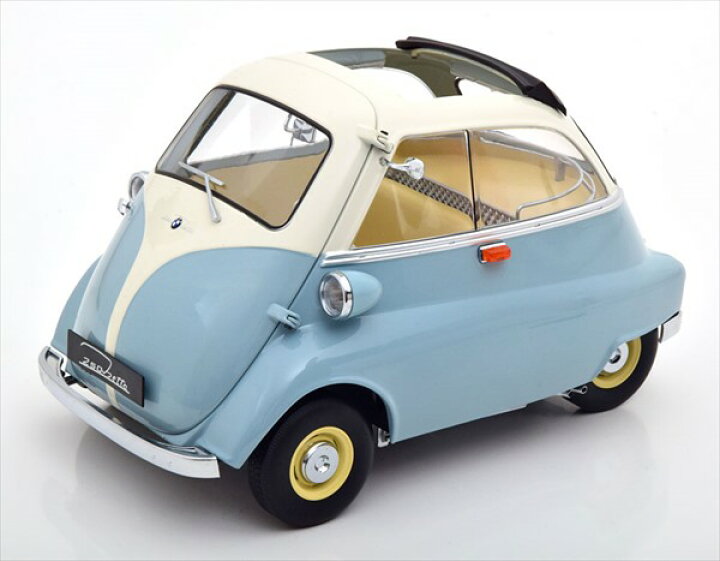 楽天市場】ミニカー 1/12 巨大 BMW イセッタ 250 水色/白 BMW 250 