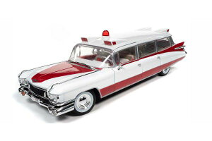 ミニカー 1/18 1959 キャデラック エルドラド 救急車   1959 Cadillac Eldorado Ambulance【予約商品】