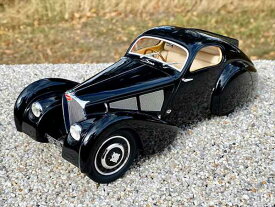 ミニカー　1931　ブガッティ T51　黒　1/18　CULT-SCALE MODELS　特別仕様　BUGATTI - TYPE 51 COUPE 1931 Atlantic　アトランティック【予約商品】