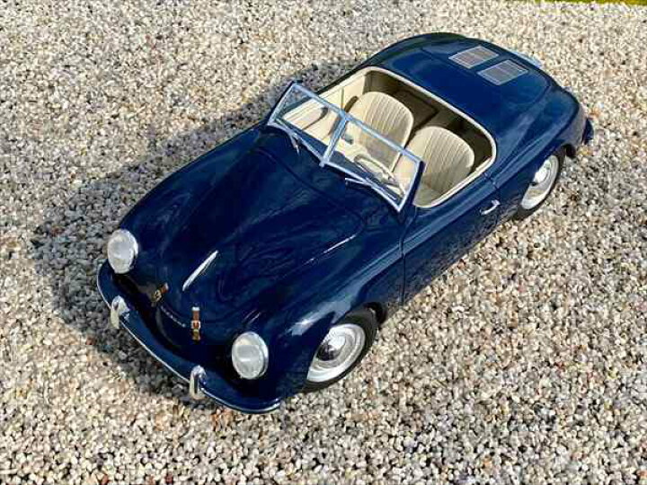 楽天市場】ミニカー 1/18 ポルシェ 356 スパイダー 紺色 CULT-SCALE 
