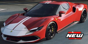 �t�F���[�� �~�j�J�[�@�u���S�@1/18�@Ferrari �@2022�@�ԐF�@FERRARI 296 GTB ASSETTO FIORANO 2022�y����\�񏤕i�z