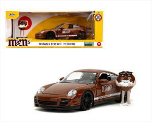 ~jJ[@1/24@JadaTOYS@MM`R[g@ 2007@ |VF911@Porsche 911 Turbo with Brown M&M Figure MMtBMAty\񏤕iz