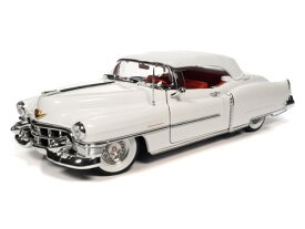 ミニカー　1/18　1953　キャデラック　エルドラド　コンバーチブル　白色　AUTOWORLD　1953 Cadillac Eldorado Convertible 【予約商品】