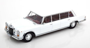 ~jJ[@ZfXxc 1964@v}@F@1/18@@KKS@MERCEDES BENZ - S-CLASS 600 LWB PULLMAN (W100) 1964y\񏤕iz