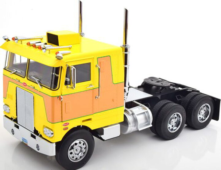 楽天市場】ミニカー 1/18 ROAD-KINGS ピータービルト トレーラー 